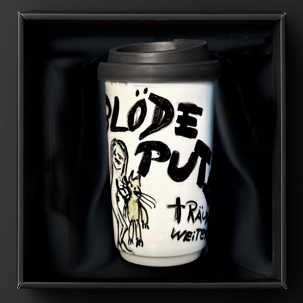 BLÖDE PUTE, COFFE TO GO CUP