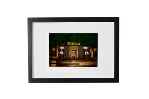 PARIS HILTON, POCKET EDITION, SIGNED & FRAMED,  BEHIND GLAS