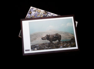 Puzzle, Rhino, 1000 pieces, 65 cm x 48 cm