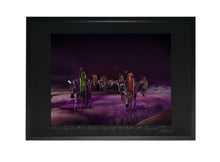 Load image into Gallery viewer, MONKEYS RIDING ALONG THE WADDEN SEA, POCKET EDITION, SIGNED &amp; FRAMED,  BEHIND GLASS

