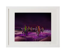 Load image into Gallery viewer, MONKEYS RIDING ALONG THE WADDEN SEA, POCKET EDITION, SIGNED &amp; FRAMED,  BEHIND GLASS

